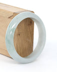 Baikalla Jewelry Jadeite Jade Bangle Bracelet Baikalla "Classic Bangle" Ice Blue-Green Jadeite Jade Bangle ( 57.3 mm )