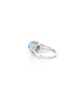Baikalla Jewelry Sterling Silver Gemstone Ring Sterling Silver Sky Blue Topaz Ring