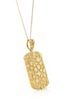 Baikalla Jewelry 14K Yellow Gold Pendant 14k Yellow Gold Nugget Pendant