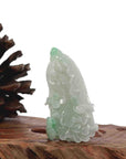 Baikalla Jewelry Jade Carving Necklace Baikalla Natural Jadeite Jade "Lucky Cabbage" Carving, Collectibles