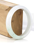 Baikalla Jewelry Jadeite Jade Bangle Bracelet Baikalla "Classic Bangle" Light Lavender Natural Burmese Jadeite Jade Bangle ( 57.30mm )