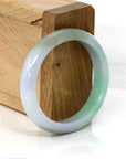 Baikalla Jewelry Jadeite Jade Bangle Bracelet Baikalla Genuine Burmese Green Jadeite Jade Oval Bangle (54.20 mm)