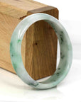 Baikalla Jewelry Jadeite Jade Bangle Bracelet Baikalla Genuine Burmese Green Jadeite Jade Oval Bangle (59.70 mm)