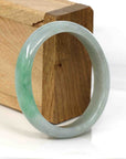 Baikalla Jewelry Jadeite Jade Bangle Bracelet Baikalla Genuine Burmese Green Jadeite Jade Oval Bangle (51.44 mm)
