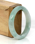 Baikalla Jewelry Jadeite Jade Bangle Bracelet Genuine Burmese Green Jadeite Jade Bangle Bracelet (54.57 mm)