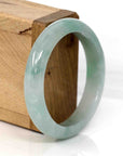 Baikalla Jewelry Jadeite Jade Bangle Bracelet Genuine Burmese Green Jadeite Jade Bangle Bracelet (54.57 mm)