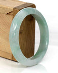 Baikalla Jewelry Jadeite Jade Bangle Bracelet Genuine Burmese Green Jadeite Jade Bangle Bracelet (54.57 mm)