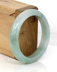 Baikalla Jewelry Jadeite Jade Bangle Bracelet Genuine Burmese Green Jadeite Jade Bangle Bracelet (54.57 mm)