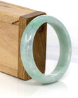 Baikalla Jewelry Jadeite Jade Bangle Bracelet Baikalla Classic Green Natural Jadeite Jade Bangle (56.38 mm )