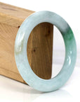 Baikalla Jewelry Jadeite Jade Bangle Bracelet Baikalla Classic Real Jade Jadeite Bangle Bracelet ( 56.79 mm )