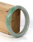 Baikalla Jewelry Jade Bangle Genuine Burmese Green Jadeite Jade Bangle Bracelet ( 62.35 mm)