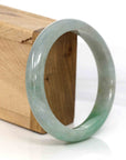 Baikalla Jewelry Jade Bangle Genuine Burmese Green Jadeite Jade Bangle Bracelet ( 62.35 mm)