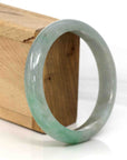 Baikalla Jewelry Jade Bangle Genuine Burmese Green Jadeite Jade Bangle Bracelet ( 62.35 mm)