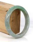 Baikalla Jewelry Jade Bangle Genuine Burmese Green Jadeite Jade Bangle Bracelet ( 62.35 mm)