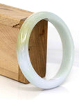 Baikalla Jewelry Jadeite Jade Bangle Bracelet Genuine Burmese Lavender Jadeite Jade Bangle Bracelet (63.41 mm)