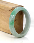 Baikalla Jewelry Jadeite Jade Bangle Bracelet Baikalla Classic Green Natural Jadeite Jade Bangle (56.60 mm )