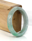 Baikalla Jewelry Jadeite Jade Bangle Bracelet Baikalla Classic Green Natural Jadeite Jade Bangle (56.60 mm )