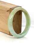 Baikalla Jewelry Jadeite Jade Bangle Bracelet Genuine Burmese Lavender Jadeite Jade Bangle Bracelet (58.53 mm)