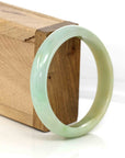 Baikalla Jewelry Jadeite Jade Bangle Bracelet Genuine Burmese Lavender Jadeite Jade Bangle Bracelet (58.53 mm)
