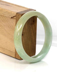 Baikalla Jewelry Jadeite Jade Bangle Bracelet Genuine Burmese Lavender Jadeite Jade Bangle Bracelet (58.53 mm)