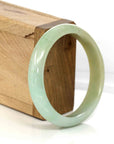 Baikalla Jewelry Jadeite Jade Bangle Bracelet Genuine Burmese Lavender Jadeite Jade Bangle Bracelet (58.53 mm)