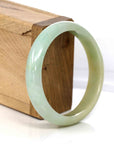 Baikalla Jewelry Jadeite Jade Bangle Bracelet Genuine Burmese Lavender Jadeite Jade Bangle Bracelet (58.53 mm)