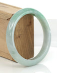 Baikalla Jewelry Jadeite Jade Bangle Bracelet Baikalla "Classic Bangle" Forest Green Genuine Jadeite Jade Bangle ( 59.45 mm )
