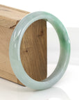Baikalla Jewelry Jadeite Jade Bangle Bracelet Baikalla "Classic Bangle" Forest Green Genuine Jadeite Jade Bangle ( 59.45 mm )