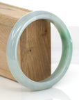 Baikalla Jewelry Jadeite Jade Bangle Bracelet Baikalla "Classic Bangle" Forest Green Genuine Jadeite Jade Bangle ( 59.45 mm )