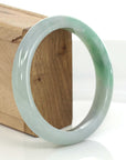Baikalla Jewelry Jadeite Jade Bangle Bracelet Baikalla "Classic Bangle" Forest Green Genuine Jadeite Jade Bangle ( 59.45 mm )