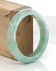 Baikalla Jewelry Jadeite Jade Bangle Bracelet Baikalla "Classic Bangle" Forest Green Genuine Jadeite Jade Bangle ( 59.45 mm )
