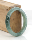 Baikalla Jewelry Jadeite Jade Bangle Bracelet Classic Real Forest Green Jadeite Jade Bangle Bracelet (54.28 mm)
