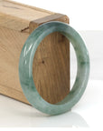 Baikalla Jewelry Jadeite Jade Bangle Bracelet Classic Real Forest Green Jadeite Jade Bangle Bracelet (54.28 mm)