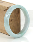 Baikalla Jewelry Jadeite Jade Bangle Bracelet Baikalla "Classic Bangle" Genuine Green Jadeite Jade Bangle ( 58.35 mm )