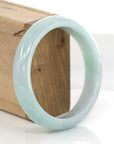 Baikalla Jewelry Jadeite Jade Bangle Bracelet Baikalla "Classic Bangle" Genuine Green Jadeite Jade Bangle ( 58.35 mm )