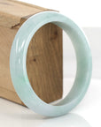 Baikalla Jewelry Jadeite Jade Bangle Bracelet Baikalla "Classic Bangle" Genuine Green Jadeite Jade Bangle ( 58.35 mm )