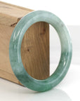 Baikalla Jewelry Jadeite Jade Bangle Bracelet Forest Green Classic Real Jadeite Jade Bangle Bracelet (57.34 mm)