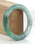 Baikalla Jewelry Jadeite Jade Bangle Bracelet Forest Green Classic Real Jadeite Jade Bangle Bracelet (57.34 mm)