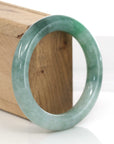 Baikalla Jewelry Jadeite Jade Bangle Bracelet Forest Green Classic Real Jadeite Jade Bangle Bracelet (57.34 mm)