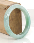 Baikalla Jewelry Jadeite Jade Bangle Bracelet Baikalla "Classic Bangle" Genuine Green Jadeite Jade Bangle ( 58.35 mm )