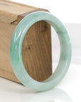 Baikalla Jewelry Jadeite Jade Bangle Bracelet Baikalla "Classic Bangle" Genuine Green Jadeite Jade Bangle ( 58.35 mm )