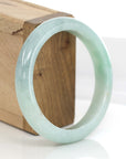 Baikalla Jewelry Jadeite Jade Bangle Bracelet Baikalla "Classic Bangle" Genuine Green Jadeite Jade Bangle ( 58.35 mm )
