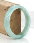 Baikalla Jewelry Jadeite Jade Bangle Bracelet Baikalla "Classic Bangle" Forest Green Genuine Jadeite Jade Bangle ( 59.45 mm )