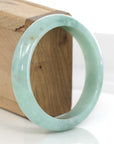Baikalla Jewelry Jadeite Jade Bangle Bracelet Baikalla "Classic Bangle" Forest Green Genuine Jadeite Jade Bangle ( 59.45 mm )