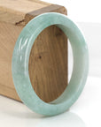 Baikalla Jewelry Jadeite Jade Bangle Bracelet Baikalla "Classic Bangle" Forest Green Genuine Jadeite Jade Bangle ( 59.45 mm )