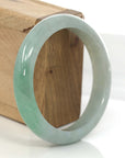 Baikalla Jewelry Jadeite Jade Bangle Bracelet Baikalla "Classic Bangle" Forest Green Genuine Jadeite Jade Bangle ( 59.45 mm )