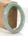 Baikalla Jewelry Jadeite Jade Bangle Bracelet Baikalla "Classic Bangle" Forest Green Genuine Jadeite Jade Bangle ( 59.45 mm )