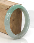 Baikalla Jewelry Jadeite Jade Bangle Bracelet Baikalla "Classic Bangle" Forest Green Genuine Jadeite Jade Bangle ( 59.45 mm )