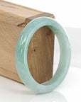 Baikalla Jewelry Jadeite Jade Bangle Bracelet Classic Genuine Green Jadeite Jade Bangle (53.77 mm)