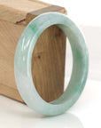 Baikalla Jewelry Jadeite Jade Bangle Bracelet Baikalla "Classic Bangle" Forest Green Genuine Jadeite Jade Bangle ( 59.45 mm )